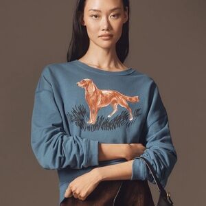 Maeve Graphic Dog Sweater